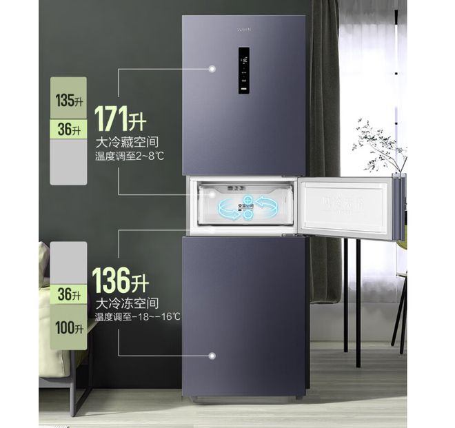 箱运转音屡创新低双11三款静音冰箱推荐k8凯发35dB 34dB 33国产冰(图5)